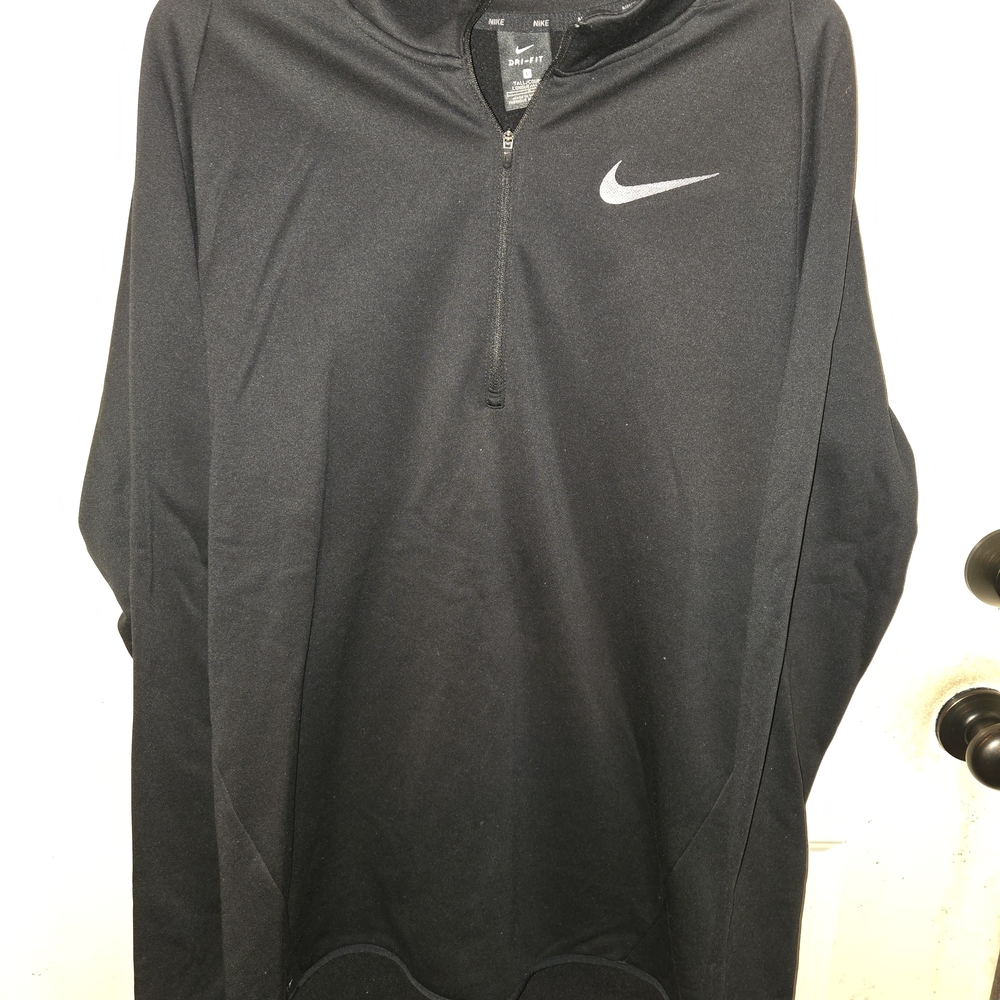 Nike Black Half-Zip Sweatshirt